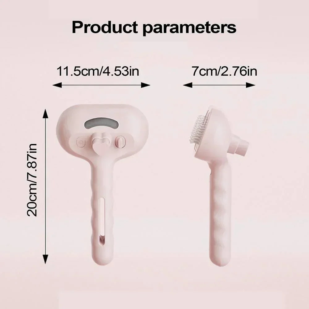 PawLuna 2 in 1 Pet Brush