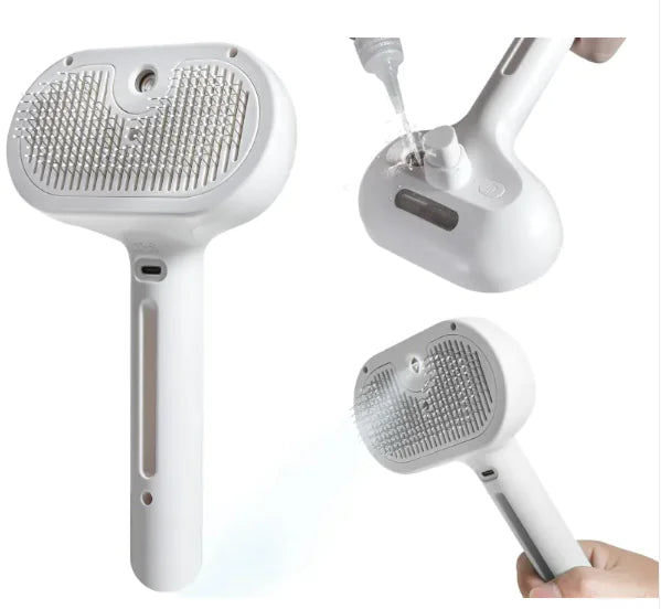PawLuna 2 in 1 Pet Brush