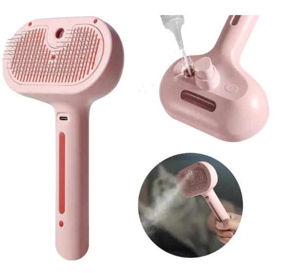 PawLuna 2 in 1 Pet Brush